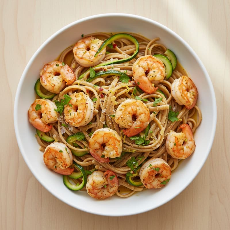 Zesty Garlic Butter Shrimp Scampi