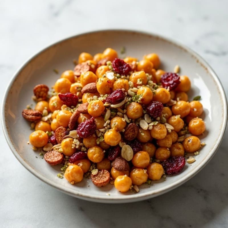 Crispy Roasted Chickpea Trail Mix