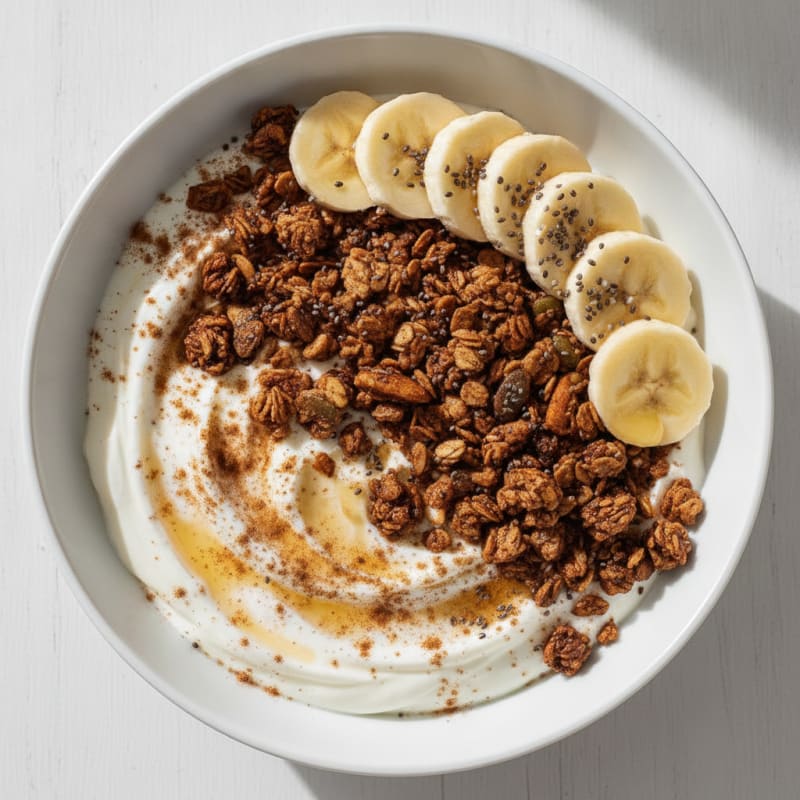 Villain Granola Greek Yogurt Bowl