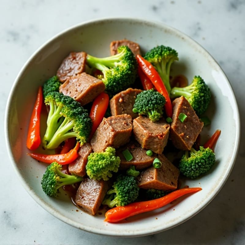 Ginger-Garlic Beef and Broccoli Stir-Fry