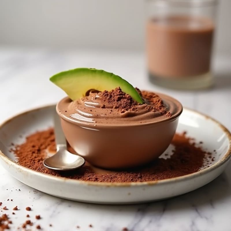 Silky Chocolate Protein Pudding with Greek Yogurt