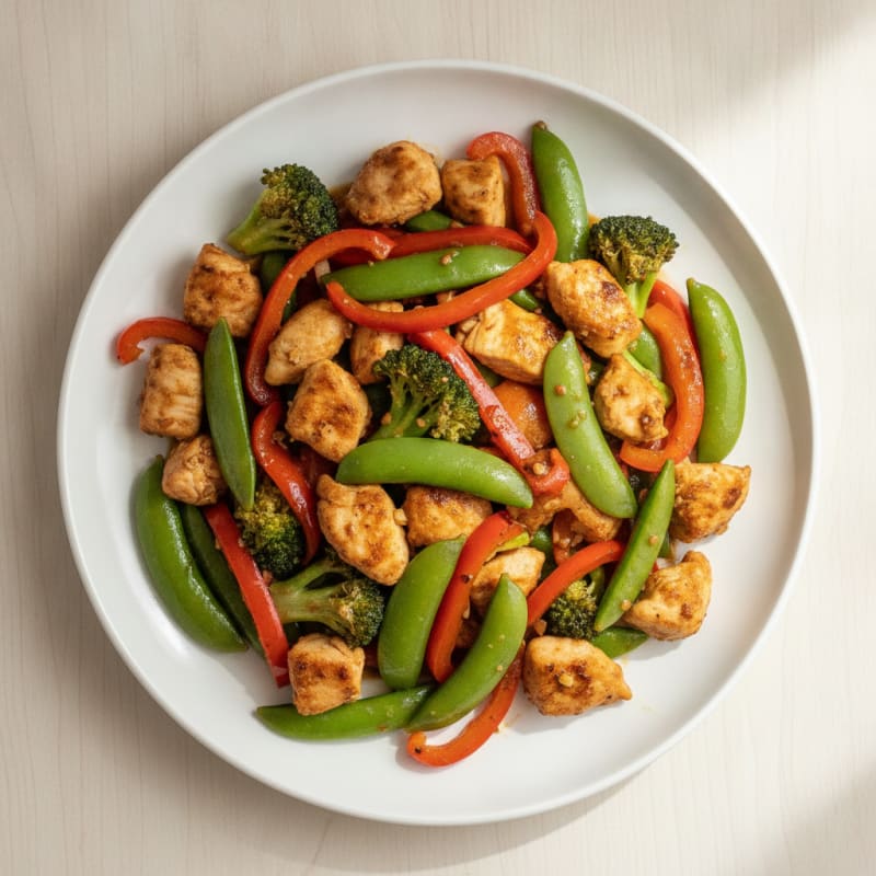 Quick Chicken and Veggie Stir-Fry