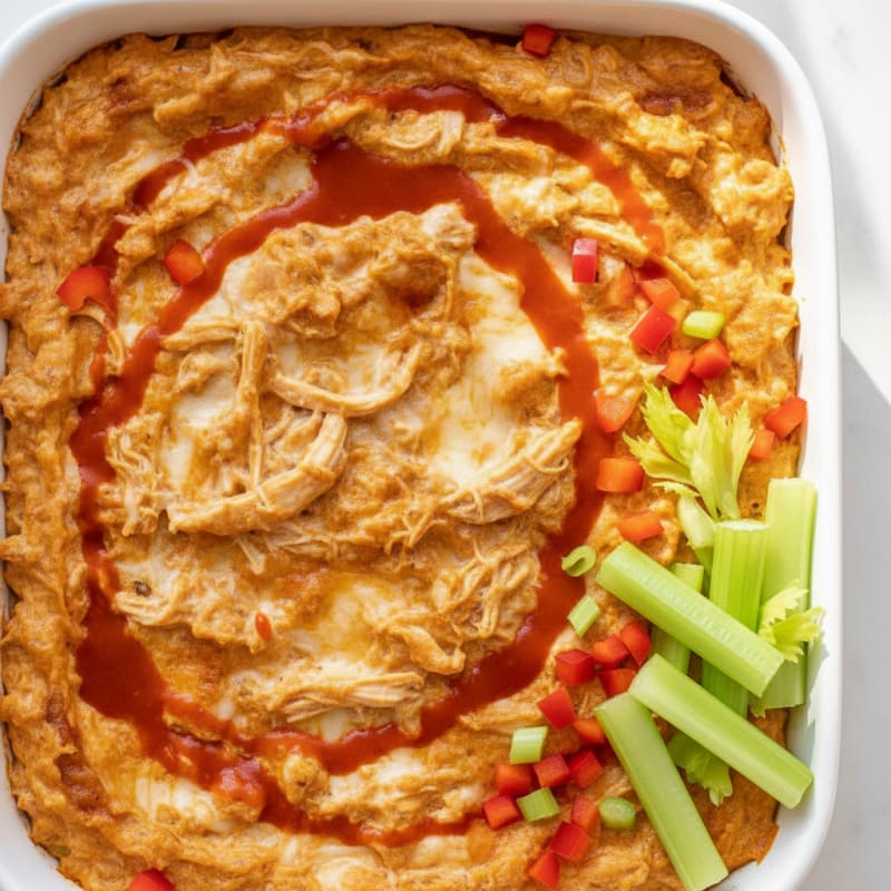 Buffalo Chicken Dip with Cream Cheese