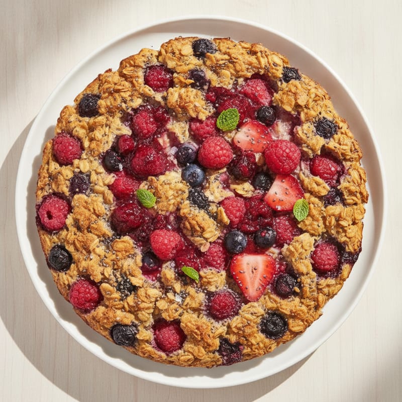 Baked Berry Oatmeal