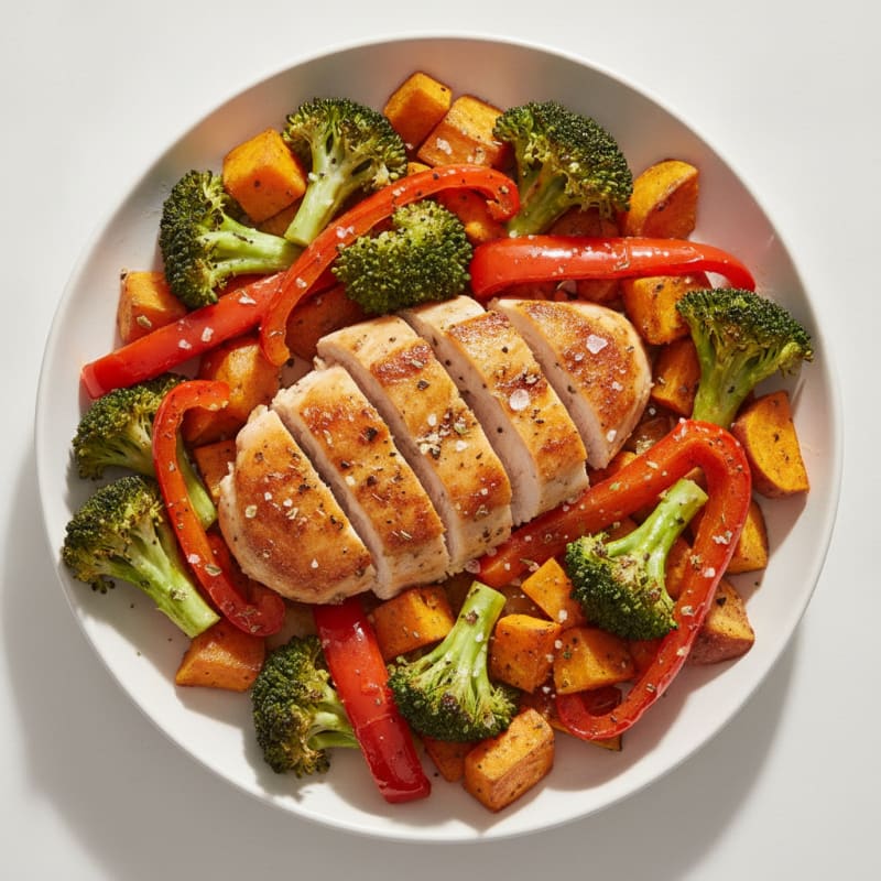 Lemon Herb Chicken and Roasted Vegetables
