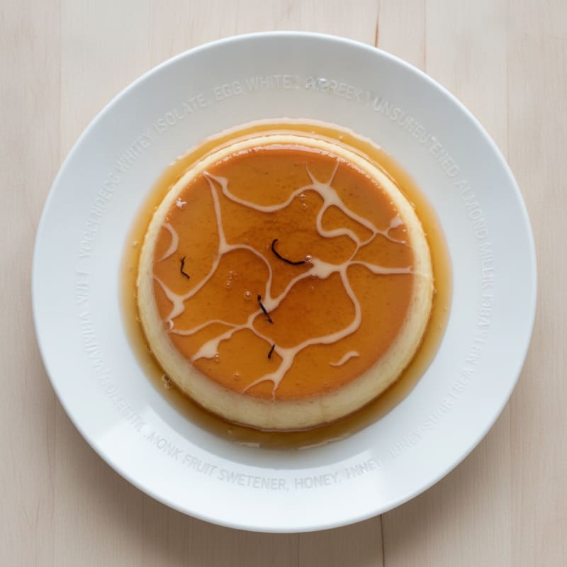 Creamy Vanilla Protein Flan
