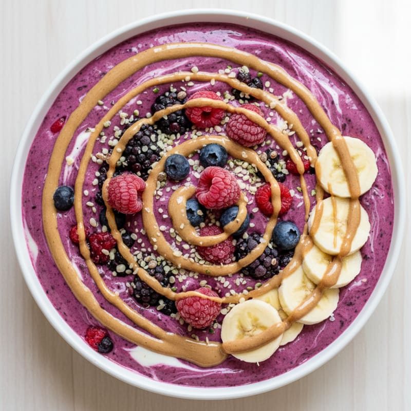 Fruity Protein Smoothie Bowl