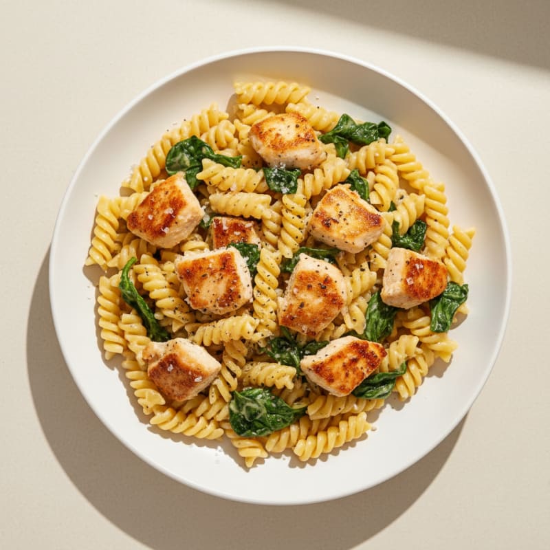 Creamy Garlic Parmesan Chicken Pasta