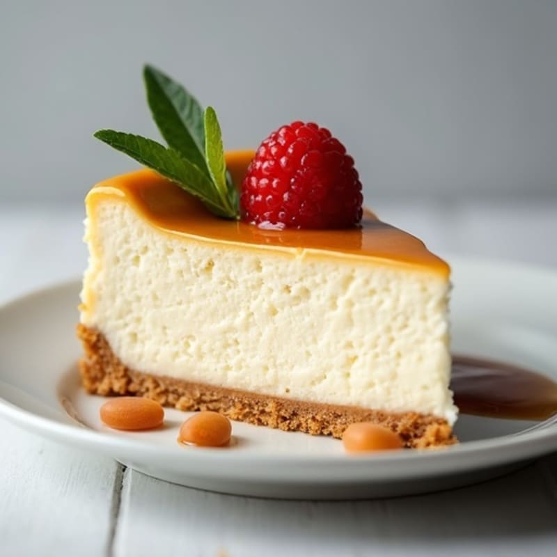 Creamy Greek Yogurt Protein Cheesecake