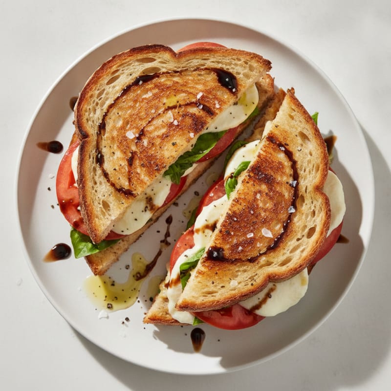 Grilled Chicken Caprese Sandwich