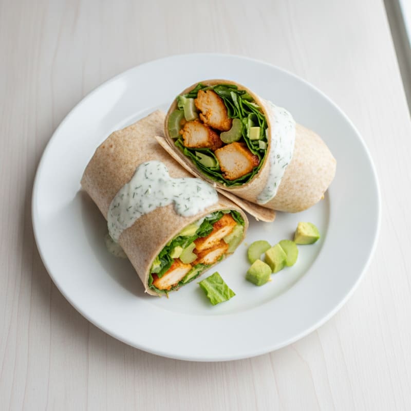 Buffalo Ranch Chicken Wrap
