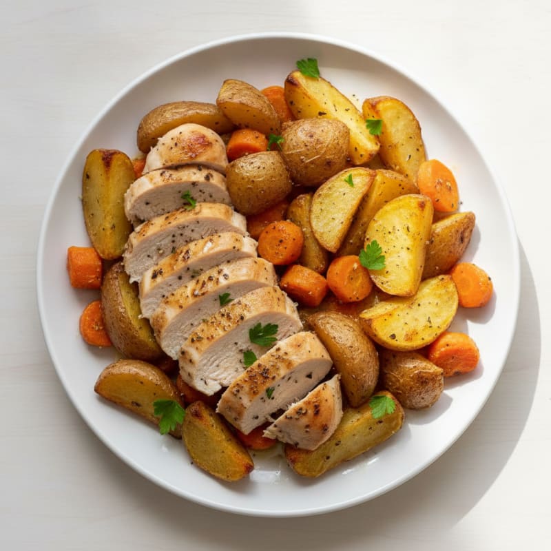 Comforting Chicken and Vegetable Bake
