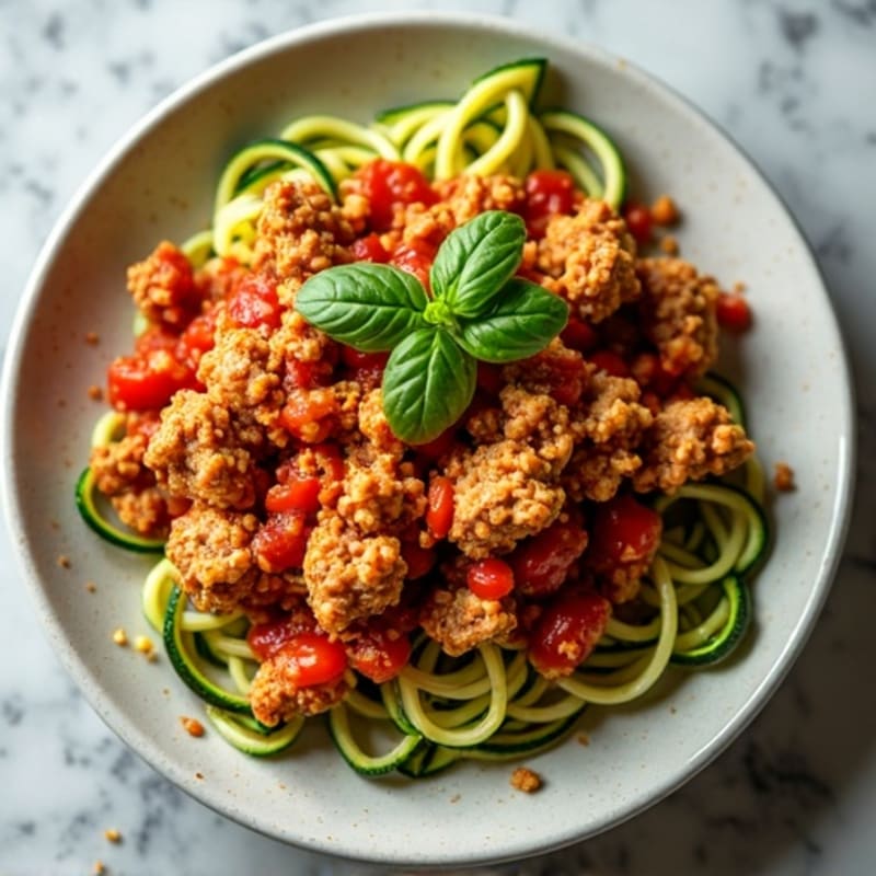 Protein-Packed Turkey and Zucchini Noodle Skillet