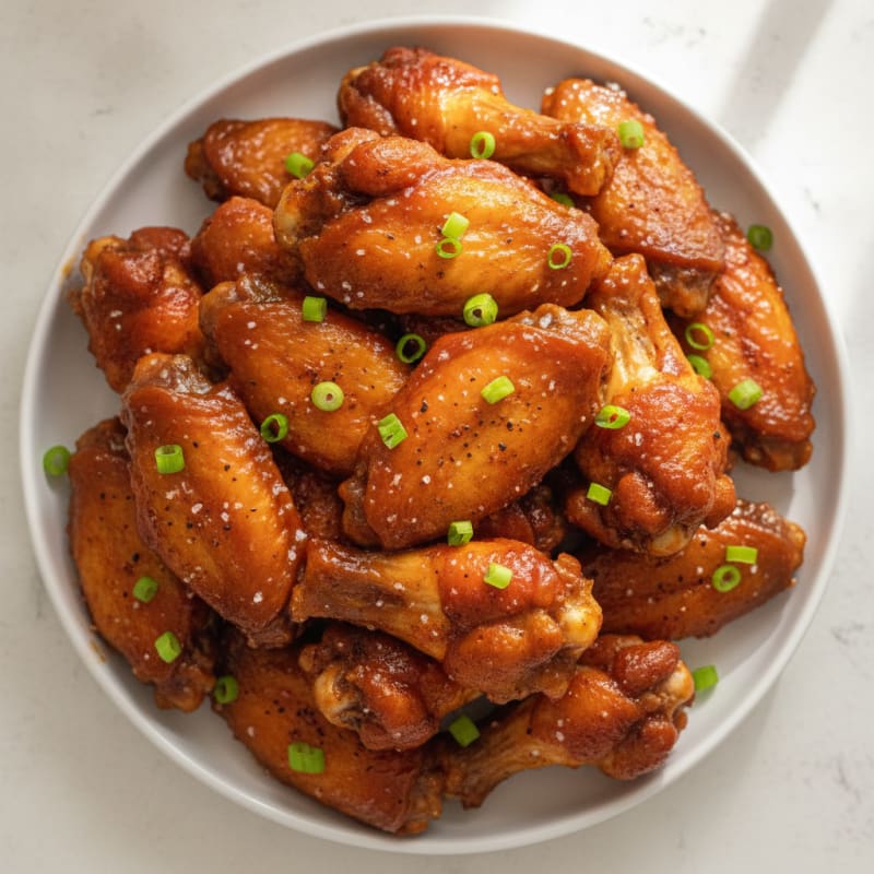 Sweet and Spicy BBQ Chicken Wings