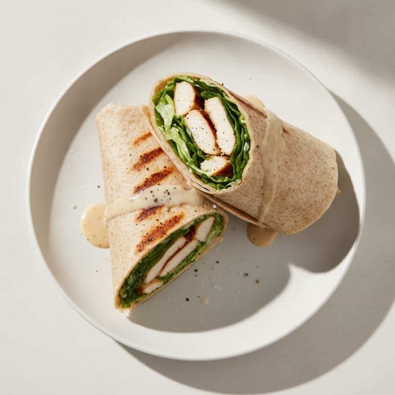 Chicken Caesar Salad Wrap