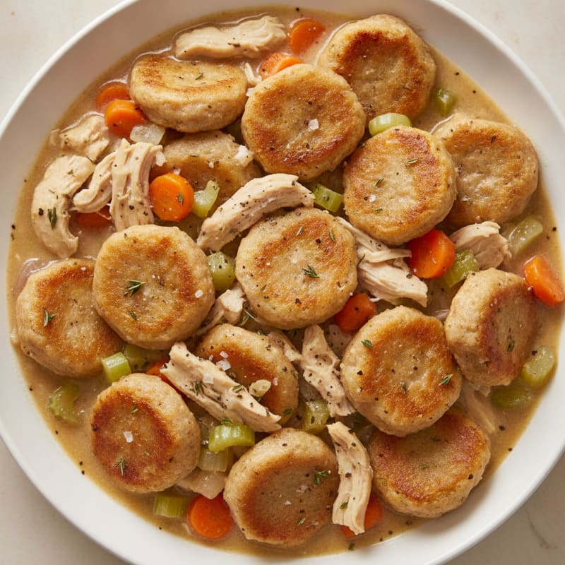 Homestyle Chicken and Herb Dumplings