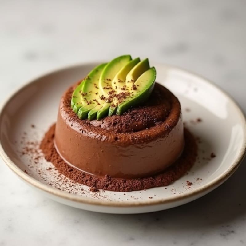 Silky Chocolate Avocado Mousse