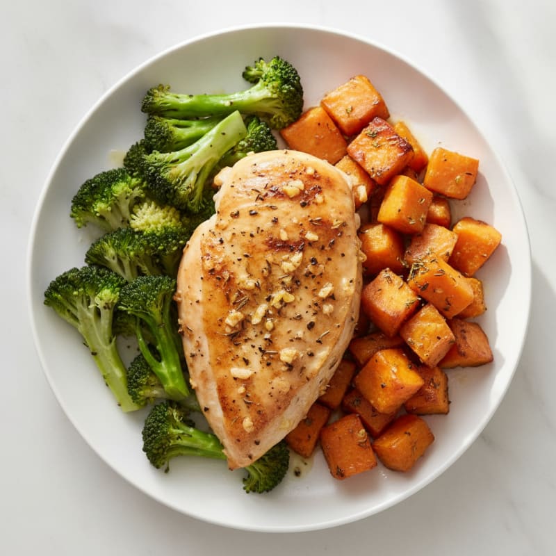Garlic Herb Roasted Chicken Breast