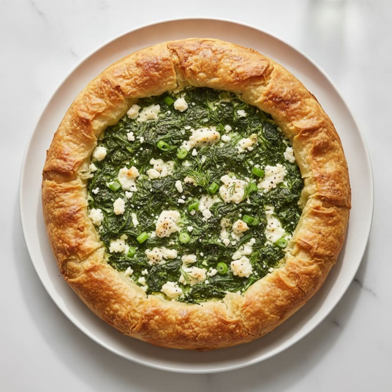 Spinach and Feta Phyllo Pie