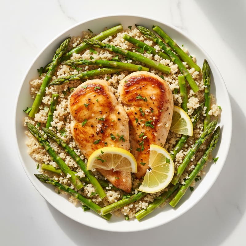 Quick Pan-Seared Lemon Herb Chicken