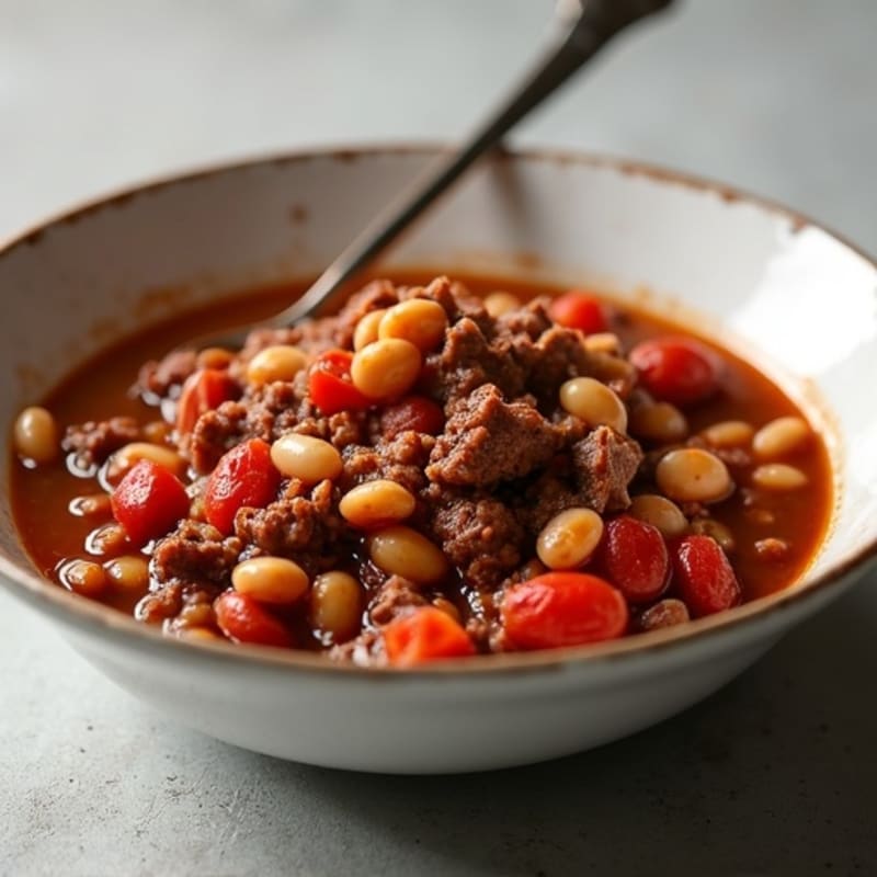 Hearty Slow Cooker Beef Chili