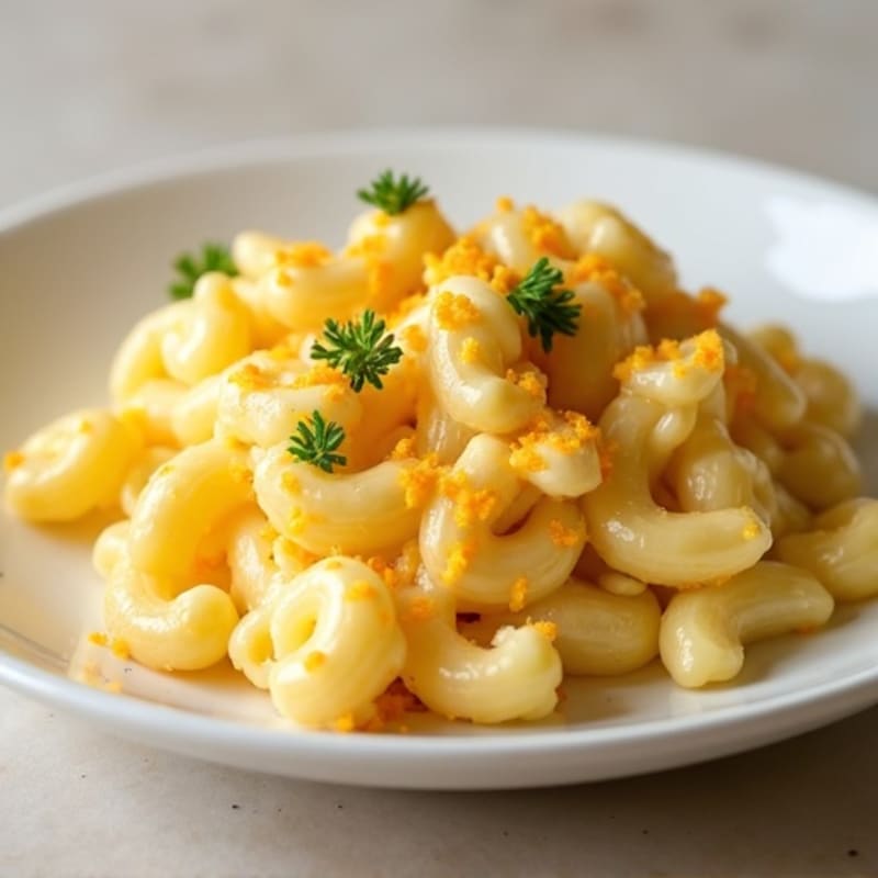 Creamy Cauliflower Mac with Sharp Cheddar