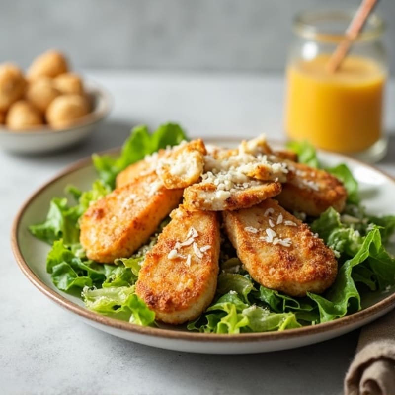 Crispy Chicken Fresh Caesar Salad