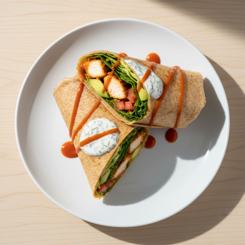 Buffalo Ranch Chicken Wrap