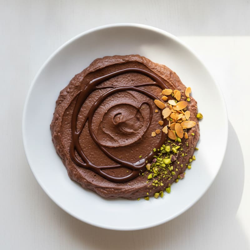 Creamy Vegan Chocolate Protein Pudding