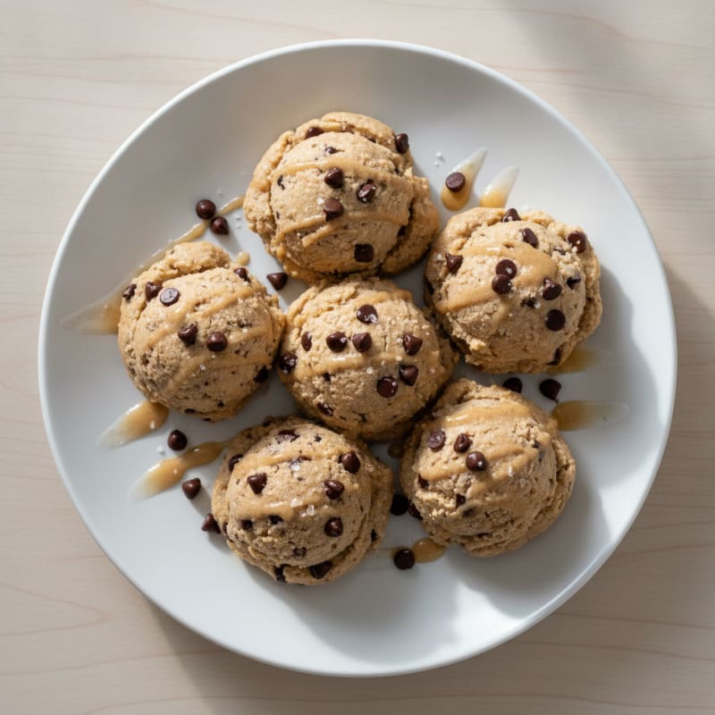 No-Bake Chocolate Chip Cookie Dough Bites