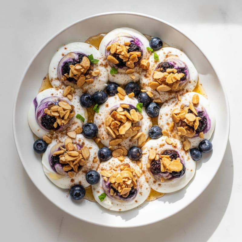 Sweet Greek Yogurt Crunch Bites
