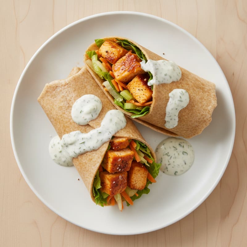 Buffalo Ranch Chicken Wrap