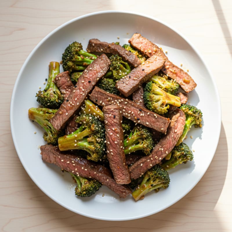 Tender Sesame Beef & Broccoli Stir-Fry