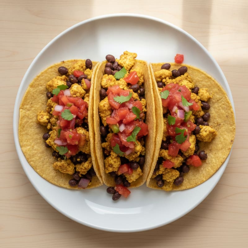 Southwestern Tofu Scramble Tacos