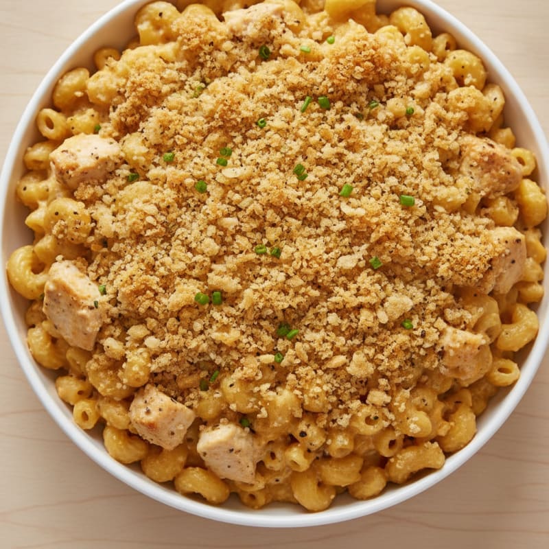 Baked Macaroni and Cheese with Toasted Breadcrumbs