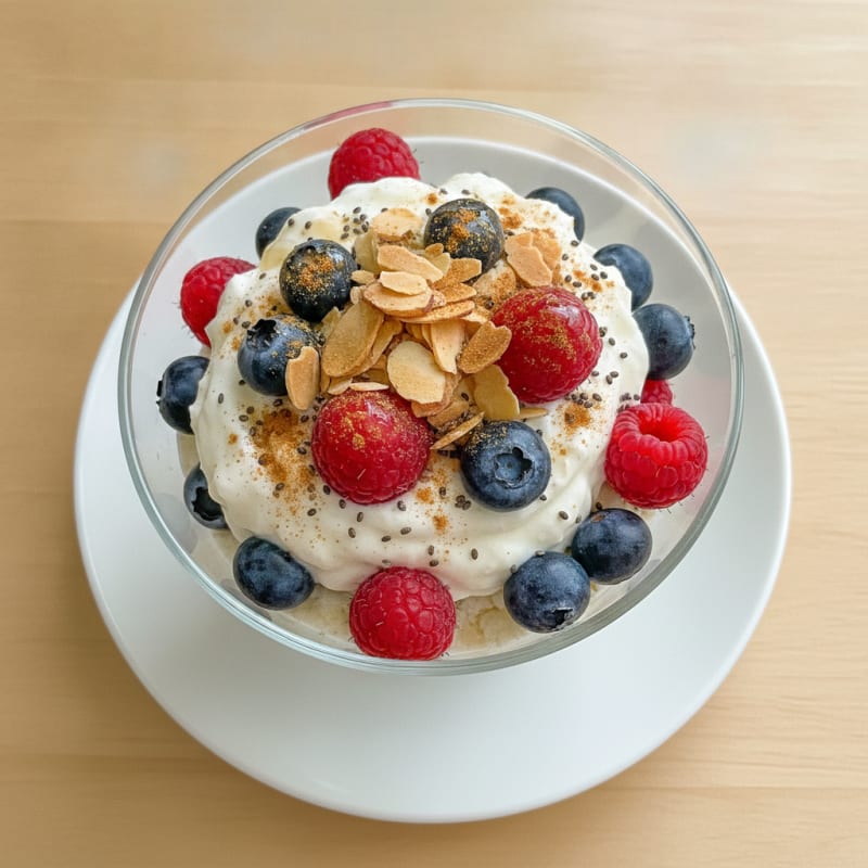 Berry-Almond Yogurt Parfait