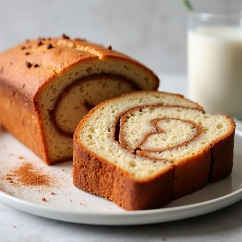 Protein-Packed Almond Flour Cinnamon Swirl Bread