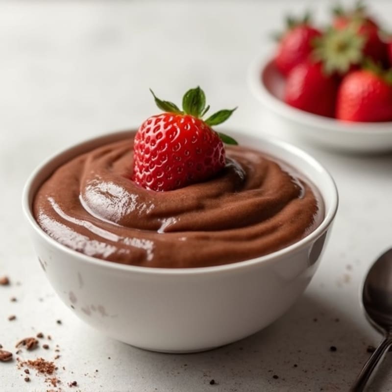 Silky Chocolate Protein Pudding