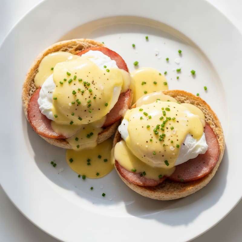 Classic Eggs Benedict with Hollandaise