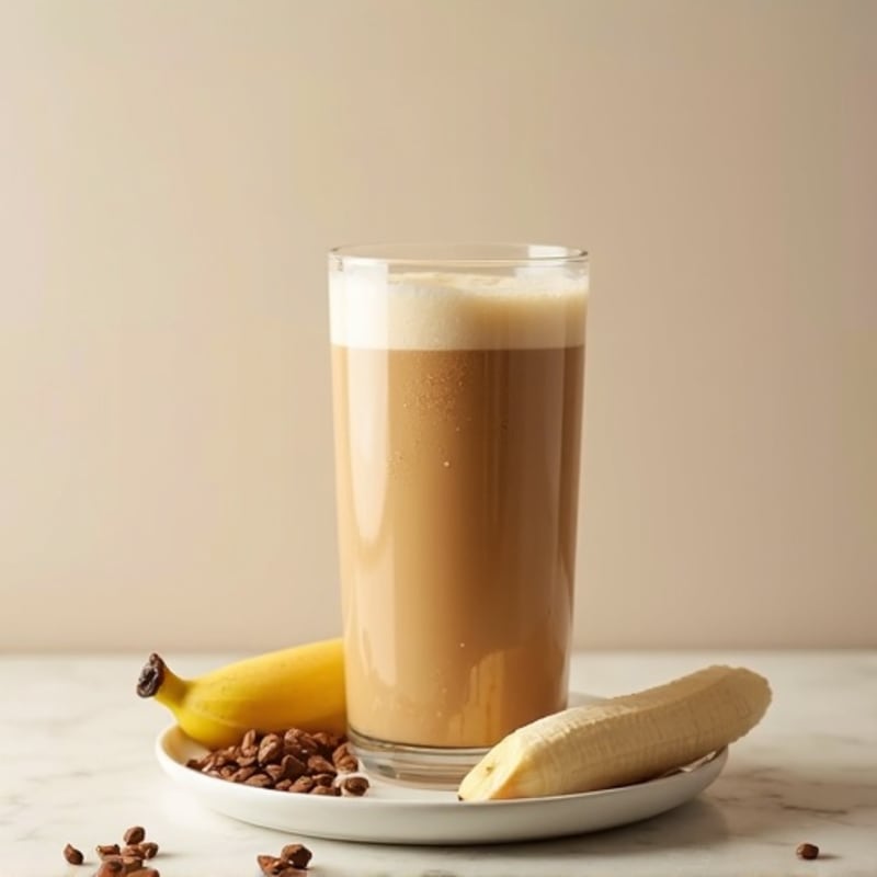 Creamy Vanilla Cold Brew Protein Smoothie