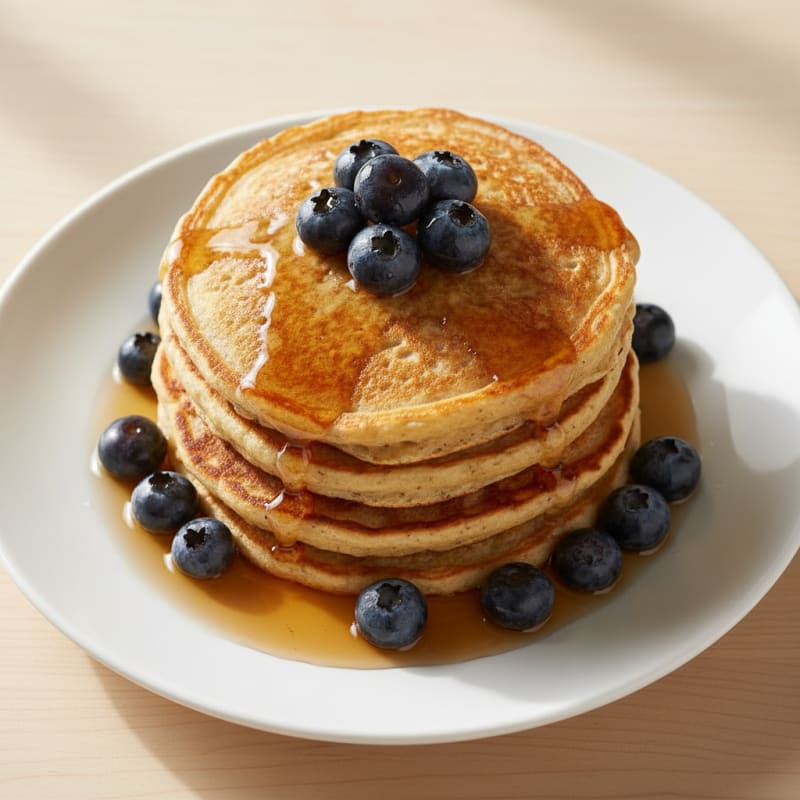 Classic High-Protein Buttermilk-Style Pancakes