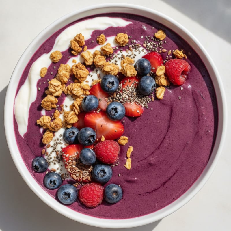 Protein-Packed Acai Berry Bowl