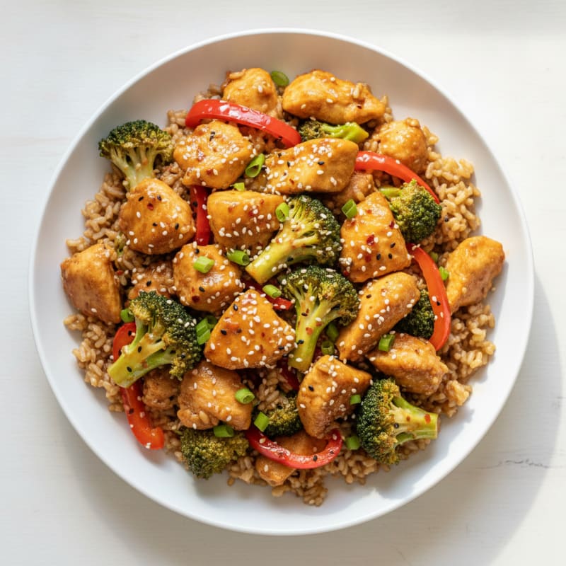 General Tso's Chicken Stir-Fry