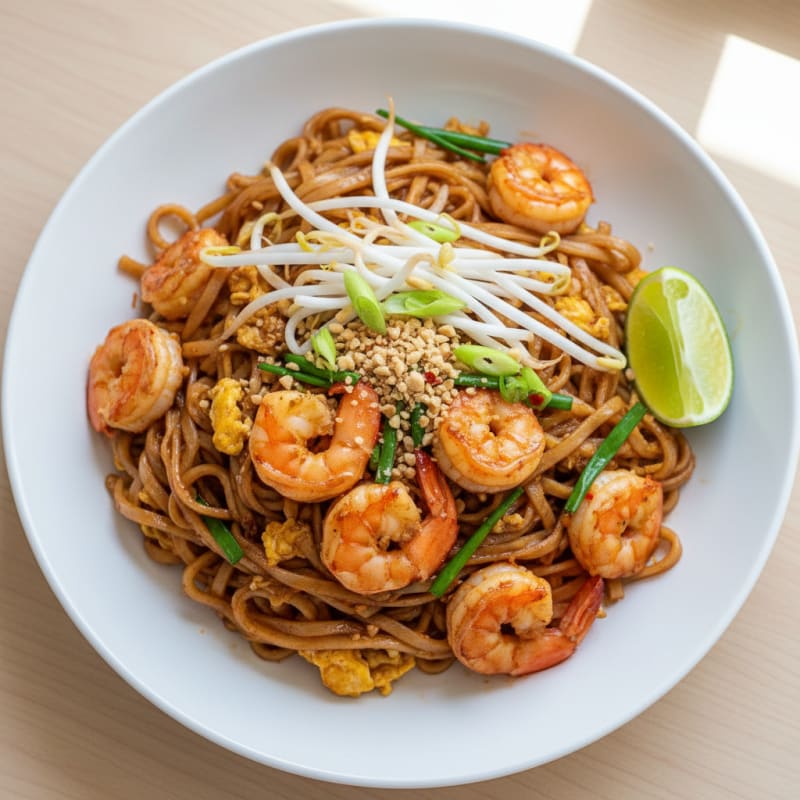 Shrimp Pad Thai Noodles