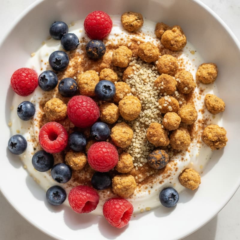 Berry Yogurt Bowl with Granola