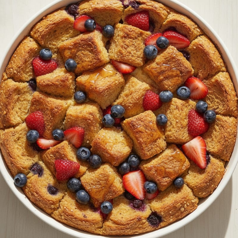 Baked Berry French Toast Casserole
