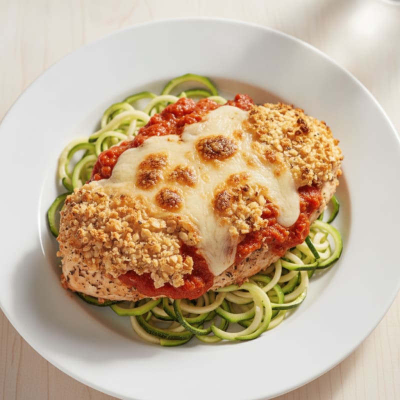 Baked Chicken Parmesan with Marinara
