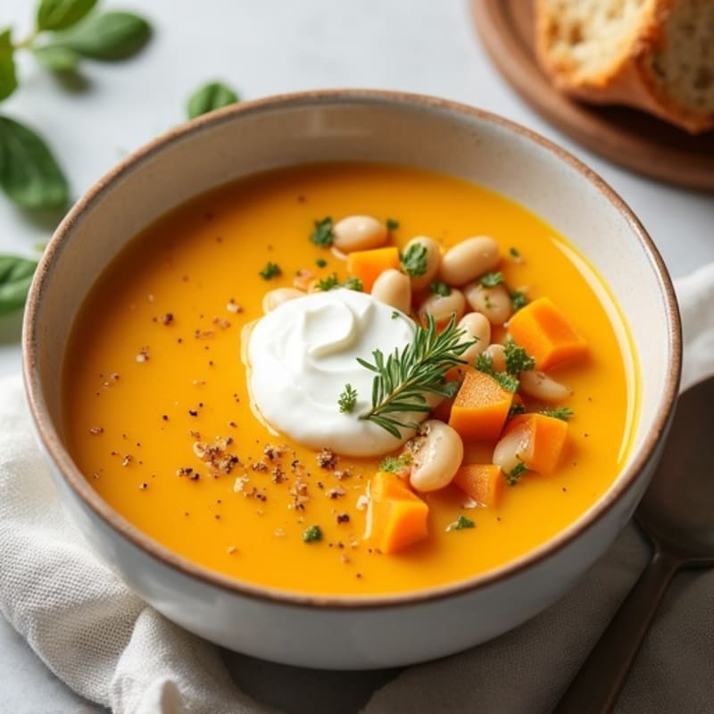 Creamy Roasted Butternut Squash Soup