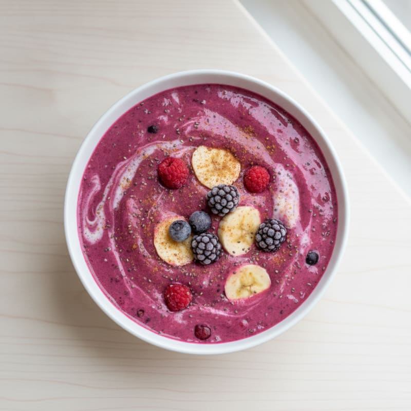 Berry Banana Protein Power Shake