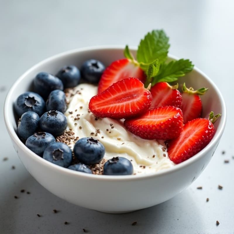 Cottage Cheese Berry Protein Bowl